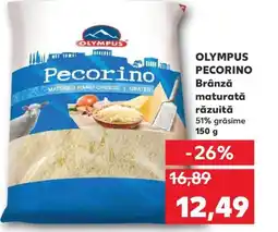 Kaufland OLYMPUS Pecorino Brânză maturată răzuită Ofertă