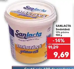 Kaufland SANLACTA Smântână Ofertă