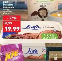 Kaufland LIDO Îngheţată fără zahăr Ofertă
