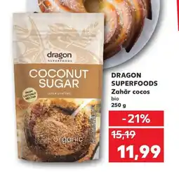 Kaufland DRAGON SUPERFOODS Zahăr cocos Ofertă