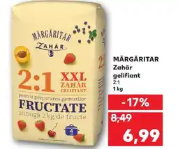 Kaufland MĂRGĂRITAR Zahăr Zahăr gelifiant 2:1 Ofertă