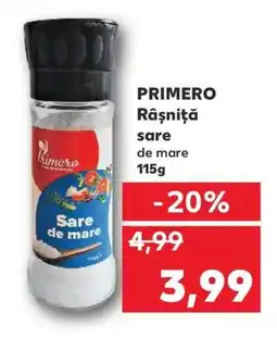 Kaufland PRIMERO Râșniță sare de mare Ofertă