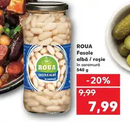 Kaufland ROUA Fasole albă / roşie Ofertă