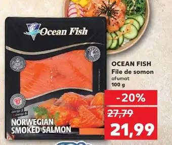 Kaufland OCEAN FISH File de somon afumat Ofertă