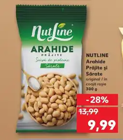 Kaufland NUTLINE Arahide Prăjite şi Sărate Ofertă