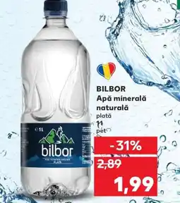 Kaufland BILBOR Apă minerală naturală Ofertă