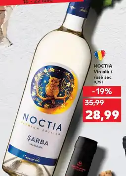 Kaufland NOCTIA Vin alb/ rosé sec Ofertă