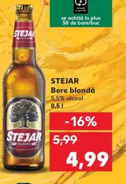 Kaufland STEJAR Bere blondă Ofertă