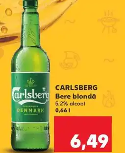 Kaufland CARLSBERG Bere blondă Ofertă