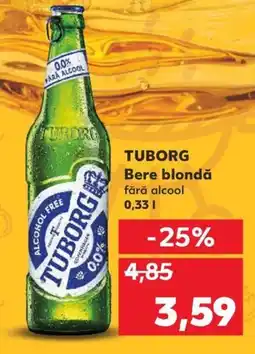 Kaufland TUBORG Bere blondă Ofertă
