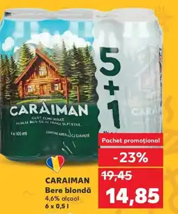 Kaufland CARAIMAN Bere blondă Ofertă