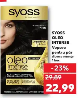 Kaufland SYOSS Oleo Intense Vopsea pentru păr Ofertă