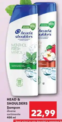 Kaufland HEAD & SHOULDERS Şampon Ofertă