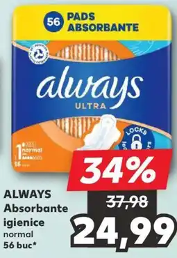 Kaufland ALWAYS Absorbante igienice Ofertă