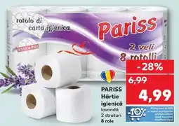 Kaufland PARISS Hârtie igienică Ofertă