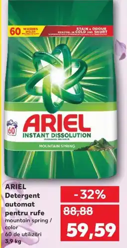 Kaufland ARIEL Detergent automat pentru rufe Ofertă