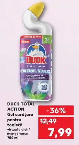 Kaufland DUCK Total Action Gel curățare pentru toaletă Ofertă