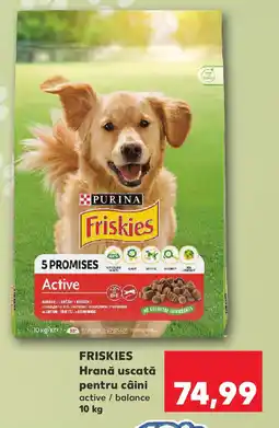 Kaufland PURINA Friskies Hrană uscată pentru câini Ofertă