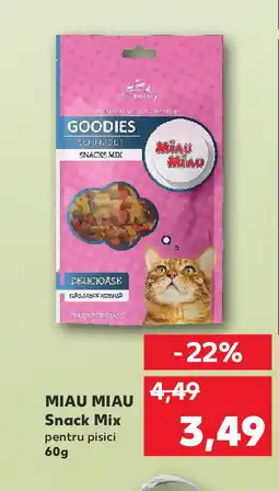 Kaufland MIAU MIAU Snack Mix Ofertă