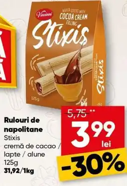 PROFI Rulouri de napolitane Stixis Ofertă