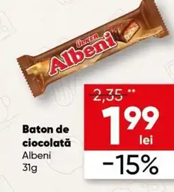PROFI Baton de ciocolată Albeni Ofertă