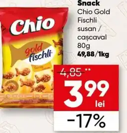PROFI Snack Chio Gold Fischli susan/ cascaval Ofertă