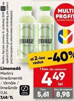 PROFI Limonadǎ Merlin's Ofertă