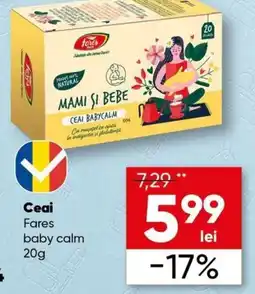 PROFI Ceai Fares baby calm Ofertă
