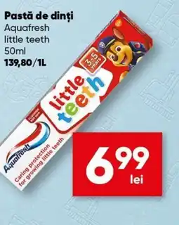 PROFI Pastă de dinți Aquafresh little teeth Ofertă