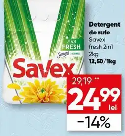 PROFI Detergent de rufe Savex fresh 2in1 Ofertă