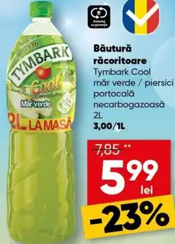 PROFI Băutură răcoritoare Tymbark Cool măr verde / piersici / portocalǎ necarbogazoasă Ofertă