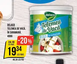 Mega Image Delaco telemea de vacă, în saramură Ofertă