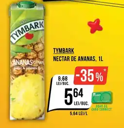 Mega Image Tymbark nectar de ananas Ofertă