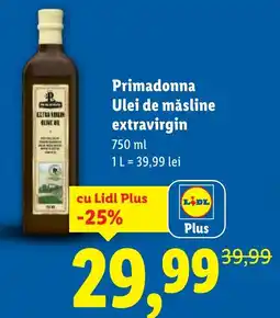 Lidl Primadonna Ulei de măsline extravirgin Ofertă