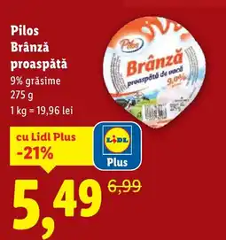 Lidl PILOS Brânză proaspătă Ofertă