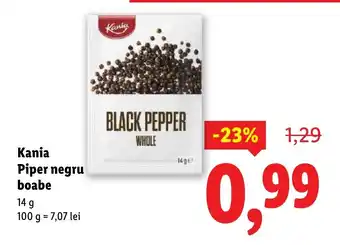 Lidl Kania Piper negru boabe Ofertă