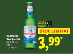 Lidl Neumarkt Bere blondǎ Ofertă