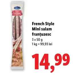 Lidl French Style Mini salam franţuzesc Ofertă