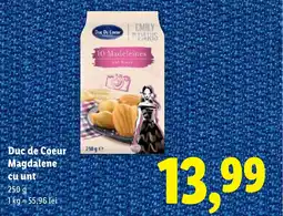Lidl Duc de Coeur Magdalene cu unt Ofertă