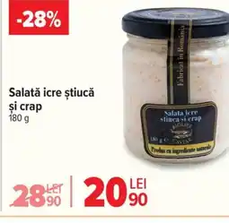 Carrefour Salată icre știucă şi crap Ofertă