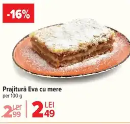 Carrefour Prajitură Eva cu mere Ofertă