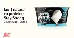 Carrefour laurt natural cu proteine Stay Strong Ofertă