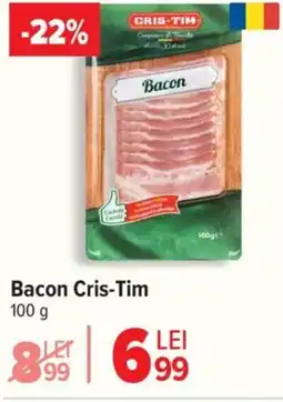 Carrefour Bacon Cris-Tim Ofertă