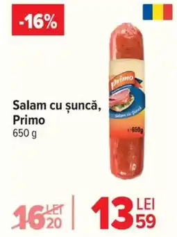 Carrefour Salam cu șuncă, Primo Ofertă