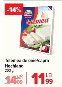 Carrefour Telemea de oaie/capră Hochland Ofertă