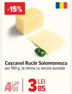 Carrefour Cascaval Rucǎr Solomonescu Ofertă