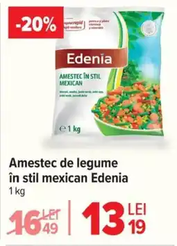 Carrefour Amestec de legume în stil mexican Edenia Ofertă
