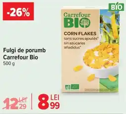 Carrefour Fulgi de porumb Carrefour Bio Ofertă