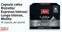 Carrefour Capsule cafea Ristretto/ Espresso Intense/ Lungo Intense, Melitta Ofertă