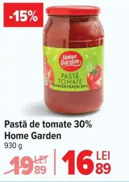 Carrefour Pastă de tomate 30% Home Garden Ofertă